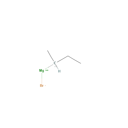 Bromo(sec-butyl)magnesium (CAS: 922-66-7) - Chemical Structure and Molecular Formula 