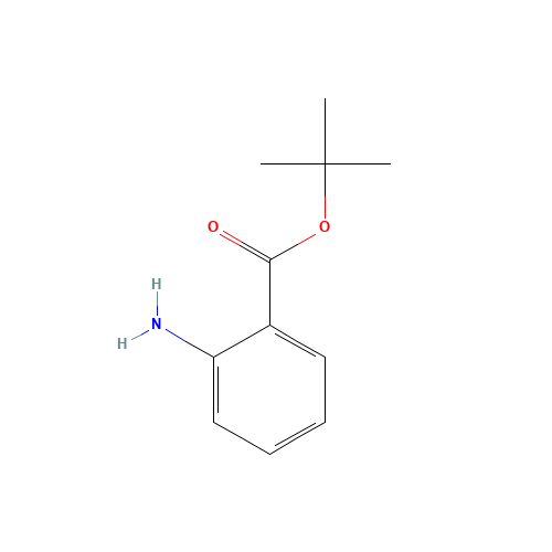 Butyl anthranilate (CAS: 64113-91-3) - Chemical Structure and Molecular Formula 