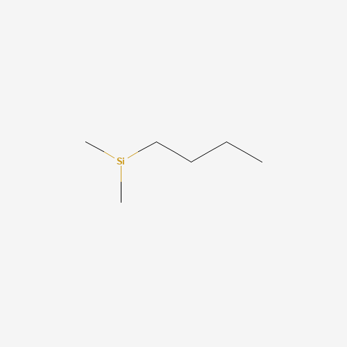 Butyl(dimethyl)silane (CAS: 1001-52-1) - Chemical Structure and Molecular Formula 