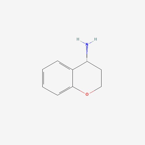 chroman-4-amine (CAS: 210488-55-4) - Chemical Structure and Molecular Formula 