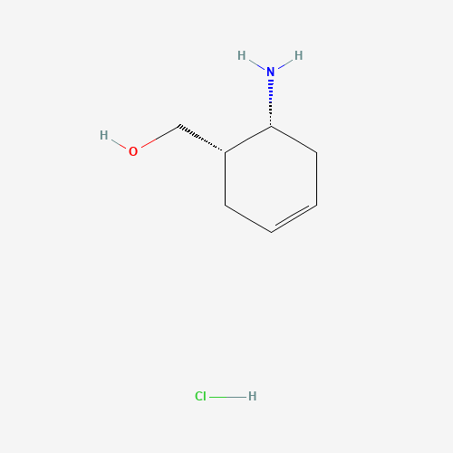 cis-(6-Amino-cyclohex-3-enyl)-methanol (CAS: 98769-56-3) - Chemical Structure and Molecular Formula 