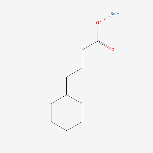 Cyclohexanebutyric acid (CAS: 61886-29-1) - Chemical Structure and Molecular Formula 