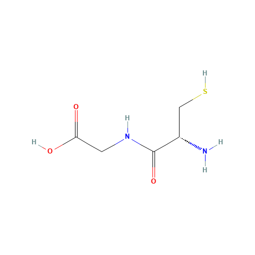 cysteinylglycine (CAS: 19246-18-5) - Chemical Structure and Molecular Formula 