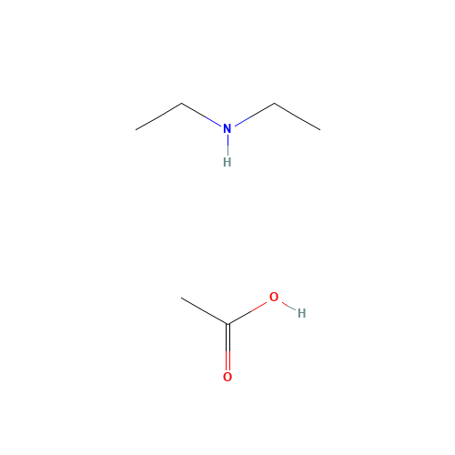 Diethylamine (CAS: 20726-63-0) - Chemical Structure and Molecular Formula 