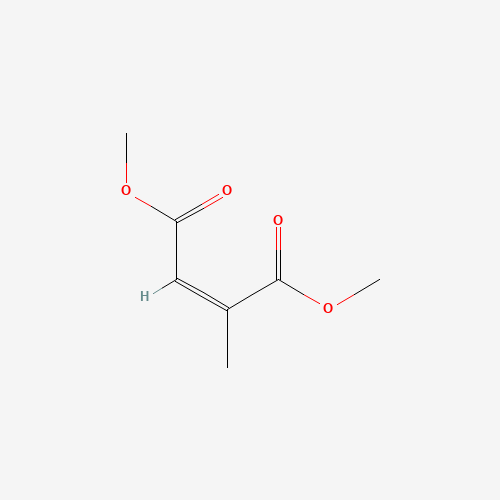 Dimethyl methylmaleate (CAS: 617-54-9) - Chemical Structure and Molecular Formula 