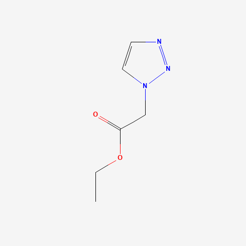 Ethyl 1H-pentazol-1-ylacetate (CAS: 4314-21-0) - Chemical Structure and Molecular Formula 