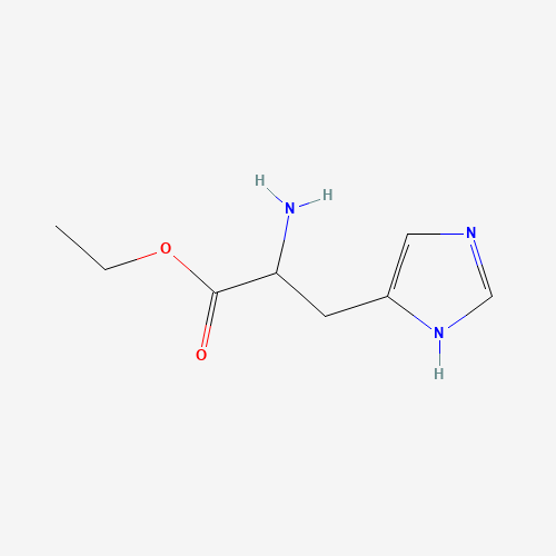 Ethyl histidinate (CAS: 184295-36-1) - Chemical Structure and Molecular Formula 