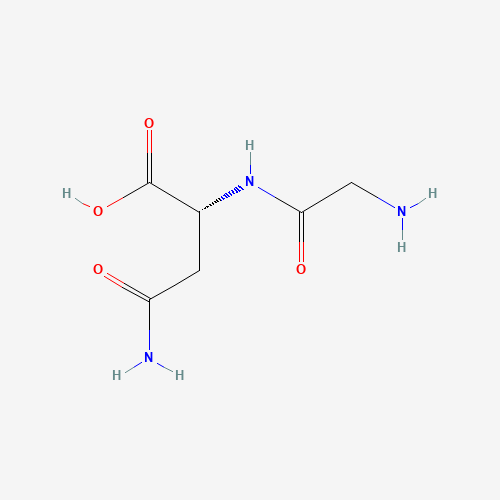 gly-asn (CAS: 24667-21-8) - Chemical Structure and Molecular Formula 