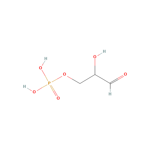 glyceraldehyde 3-phosphate (CAS: 591-59-3) - Chemical Structure and Molecular Formula 