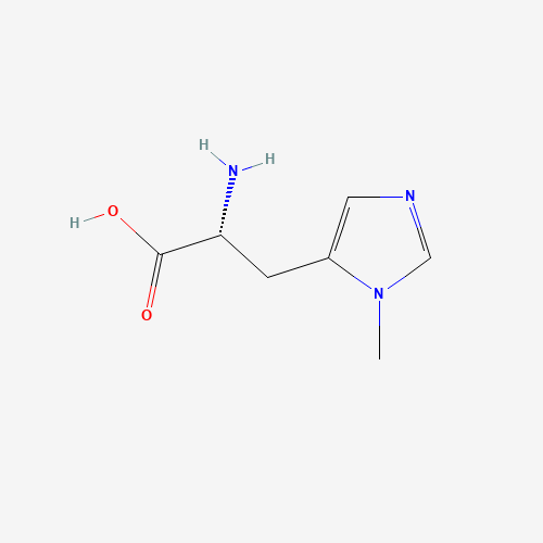 L-3-Methylhistidine (CAS: 163750-76-3) - Chemical Structure and Molecular Formula 
