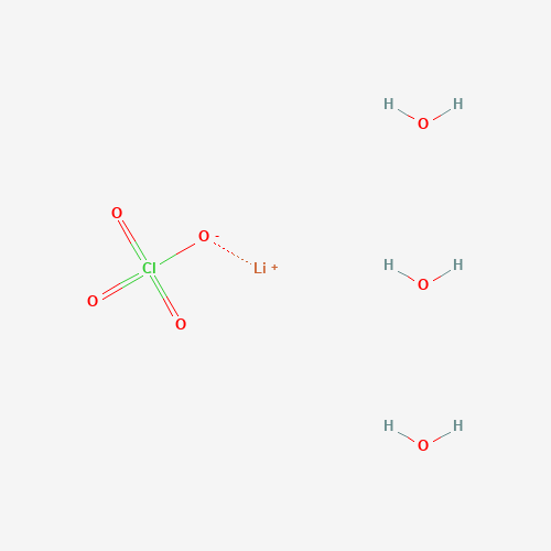 Lithium perchlorate (CAS: 13453-78-6) - Chemical Structure and Molecular Formula 