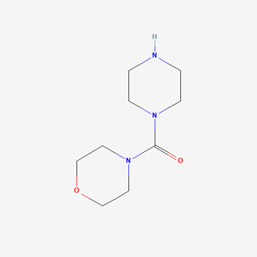 Methanone, 4-morpholinyl-1-piperazinyl- (CAS: 98834-08-3) - Chemical Structure and Molecular Formula 