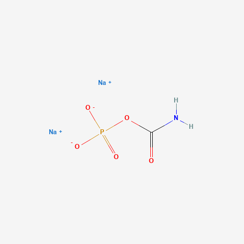 methanone, amino(phosphonooxy)-, sodium salt (1:2) (CAS: 72461-86-0) - Chemical Structure and Molecular Formula 