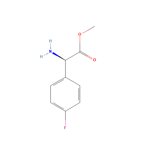 Methyl (2R)-amino(4-fluorophenyl)acetate (CAS: 170902-76-8) - Related Chemical Product