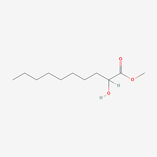 methyl 2-hydroxydecanoate (CAS: 71271-24-4) - Chemical Structure and Molecular Formula 