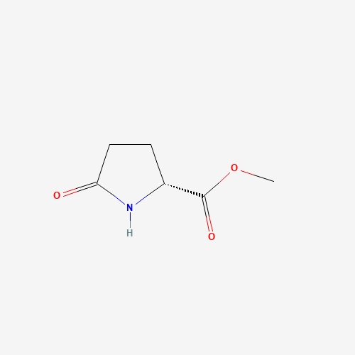 Methyl 5-oxoprolinate (CAS: 64700-65-8) - Chemical Structure and Molecular Formula 