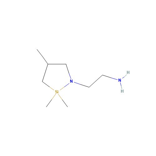 N-[1-(1-Piperazinyl)ethyl]-1,2-ethanediamine (CAS: 18246-33-8) - Chemical Structure and Molecular Formula 