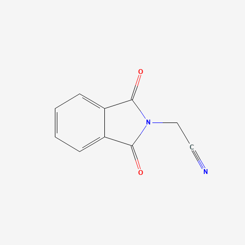 N-Cyanomethyl phthalimide (CAS: 3842-20-4) - Chemical Structure and Molecular Formula 