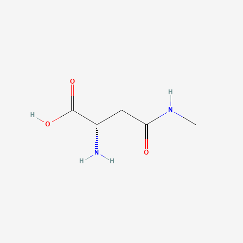 N-Methyl-L-asparagine (CAS: 7175-34-0) - Chemical Structure and Molecular Formula 