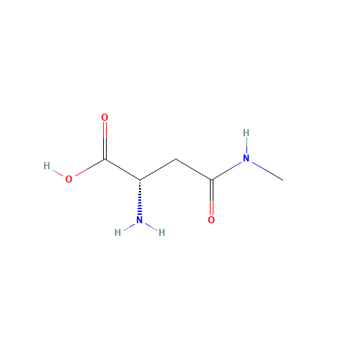 N-Methyl-L-asparagine (CAS: 7175-34-0) - Chemical Structure and Molecular Formula 