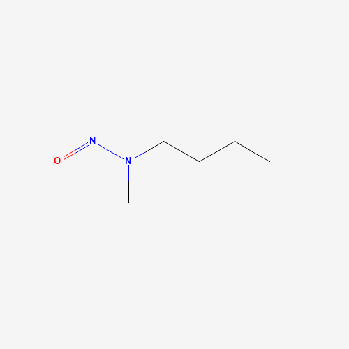 N-Methyl-N-nitrosobutan-1-amine (CAS: 7068-83-9) - Chemical Structure and Molecular Formula 