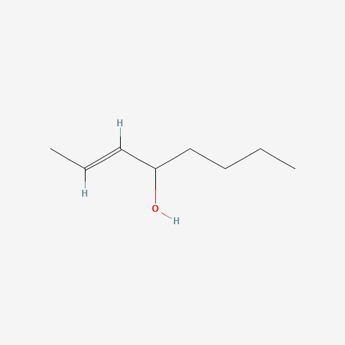 Oct-2-en-4-ol (CAS: 4798-61-2) - Chemical Structure and Molecular Formula 