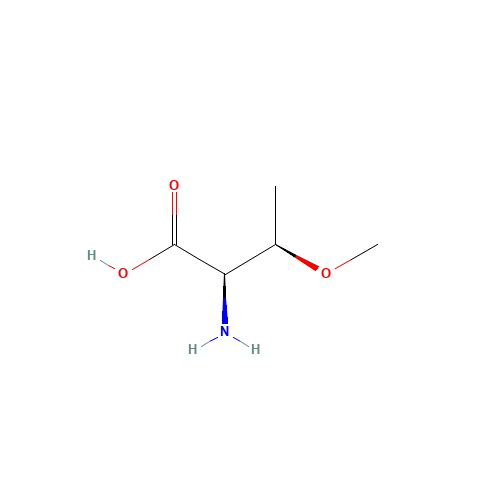 O-Methylthreonine (CAS: 104195-79-1) - Chemical Structure and Molecular Formula 