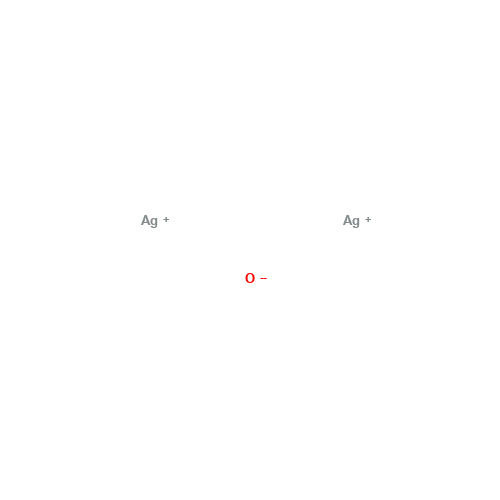 Oxosilver (CAS: 1301-96-8) - Chemical Structure and Molecular Formula 