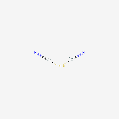 PALLADIUM(II) CYANIDE (CAS: 2035-66-7) - Chemical Structure and Molecular Formula 