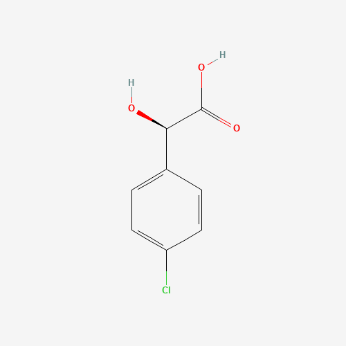 P-chloro mandelic acid (CAS: 32189-36-9) - Chemical Structure and Molecular Formula 
