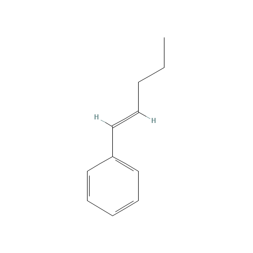 pentenylbenzene (CAS: 16002-93-0) - Chemical Structure and Molecular Formula 