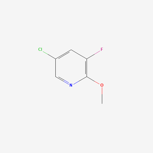 pyridine, 5-chloro-3-fluoro-2-methoxy- (CAS: 886374-01-2) - Related Chemical Product