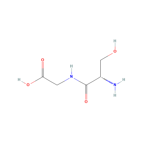 ser-gly (CAS: 687-63-8) - Chemical Structure and Molecular Formula 