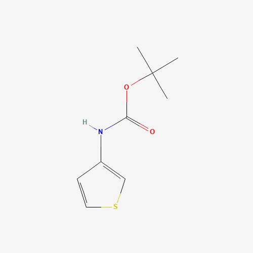 tert-Butyl 3-thienylcarbamate (CAS: 19228-91-2) - Chemical Structure and Molecular Formula 