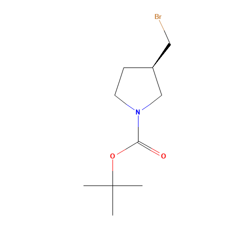 tert-Butyl-3-(brommethyl)pyrrolidin-1-carboxylat (CAS: 1067230-65-2) - Related Chemical Product