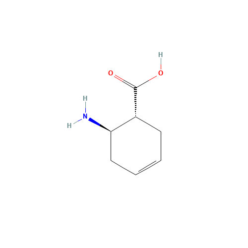 trans-6-Amino-cyclohex-3-enecarboxylic acid (CAS: 97945-19-2) - Chemical Structure and Molecular Formula 