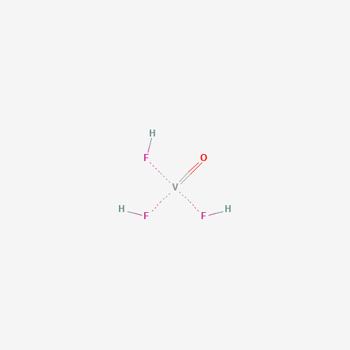 Trifluoro(oxo)vanadium (CAS: 13709-31-4) - Chemical Structure and Molecular Formula 