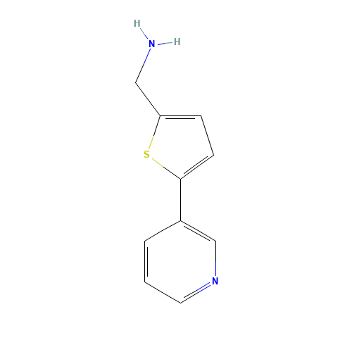 (5-PYRID-3-YLTHIEN-2-YL)METHYLAMINE (CAS: 837376-47-3) - Related Chemical Product
