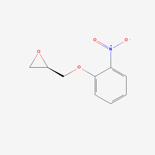 (R)-2-((2-NITROPHENOXY)METHYL)OXIRANE (CAS: 345975-15-7) - Chemical Structure and Molecular Formula 