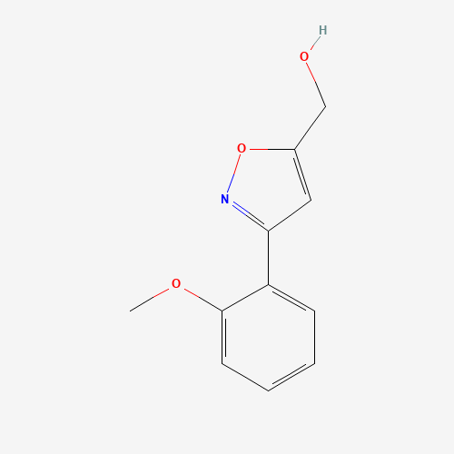 [3-(2-METHOXY-PHENYL)-ISOXAZOL-5-YL]-METHANOL (CAS: 345967-78-4) - Related Chemical Product