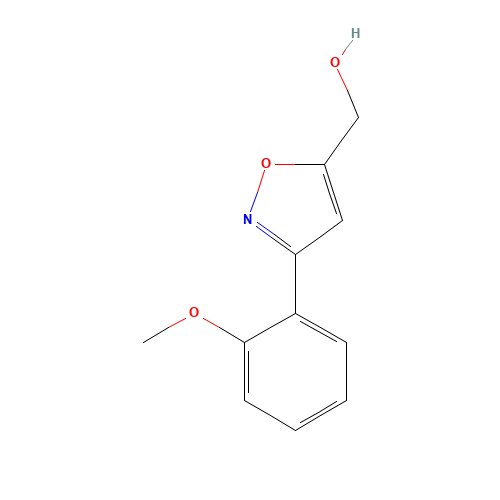 [3-(2-METHOXY-PHENYL)-ISOXAZOL-5-YL]-METHANOL (CAS: 345967-78-4) - Related Chemical Product