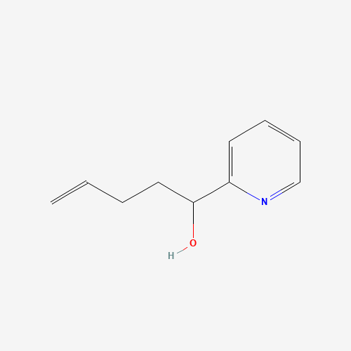 1-PYRIDIN-2-YL-PENT-4-EN-1-OL (CAS: 81417-99-4) - Chemical Structure and Molecular Formula 