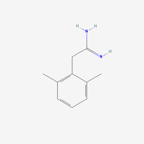 2-(2,6-DIMETHYL-PHENYL)-ACETAMIDINE (CAS: 374064-82-1) - Chemical Structure and Molecular Formula 