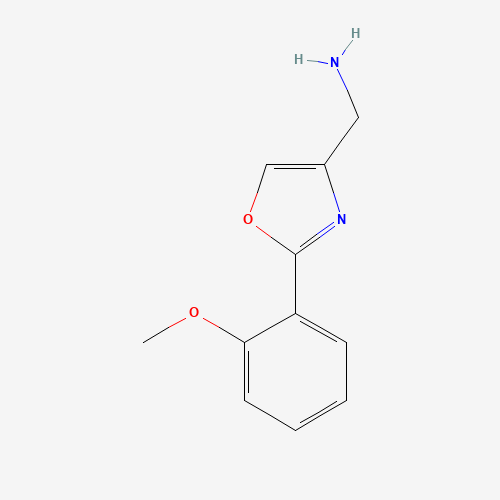 2-(2-METHOXY-PHENYL)-OXAZOL-4-YL-METHYLAMINE (CAS: 885274-29-3) - Related Chemical Product