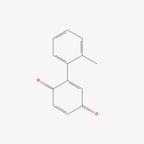 2-(2-Methylphenyl)-p-benzoquinone97% (CAS: 106593-44-6) - Chemical Structure and Molecular Formula 