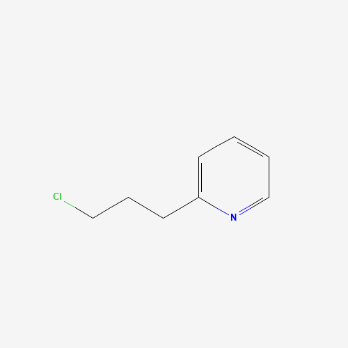 2-(3-CHLORO-PROPYL)-PYRIDINE (CAS: 52225-85-1) - Chemical Structure and Molecular Formula 