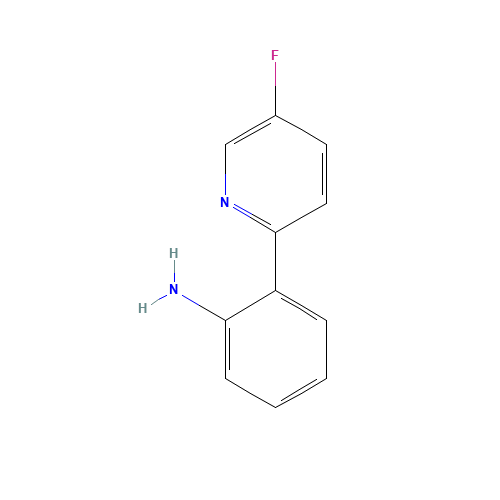 2-(5-FLUORO-PYRIDIN-2-YL)-PHENYLAMINE (CAS: 885277-17-8) - Related Chemical Product
