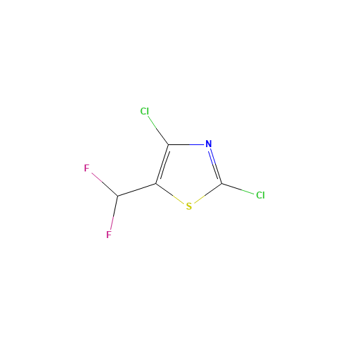 2.4-DICHLORO-5-DIFLUOROMETHYL-1.3-THIAZOLE (CAS: 105315-43-3) - Related Chemical Product