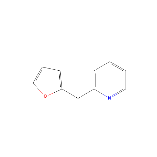 2-FURFURYLPYRIDINE (CAS: 106584-05-8) - Chemical Structure and Molecular Formula 