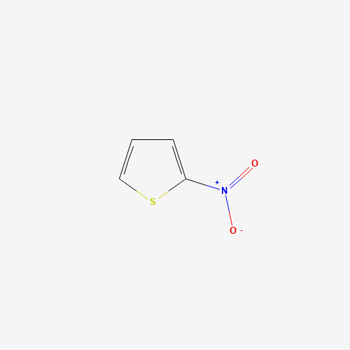 2-nitrothiophene (CAS: 609-45-0) - Chemical Structure and Molecular Formula 